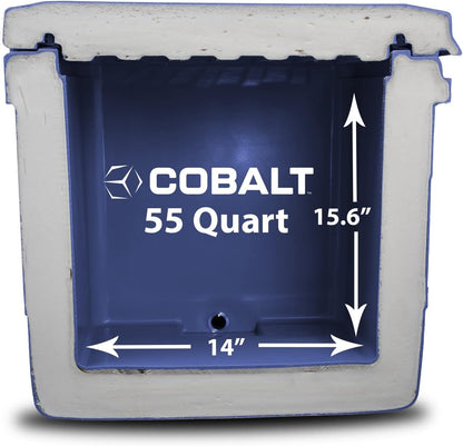 Cobalt 55 Quart Roto-Molded Super Ice Cooler