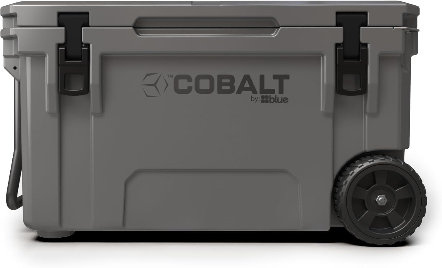 Cobalt 55 Quart Roto-Molded Super Ice Cooler - With Wheels – Blue