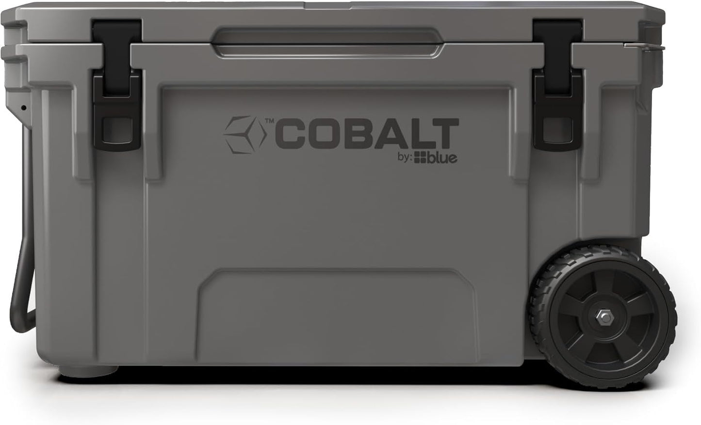 Cobalt 55 Quart Roto-Molded Super Ice Cooler - With Wheels